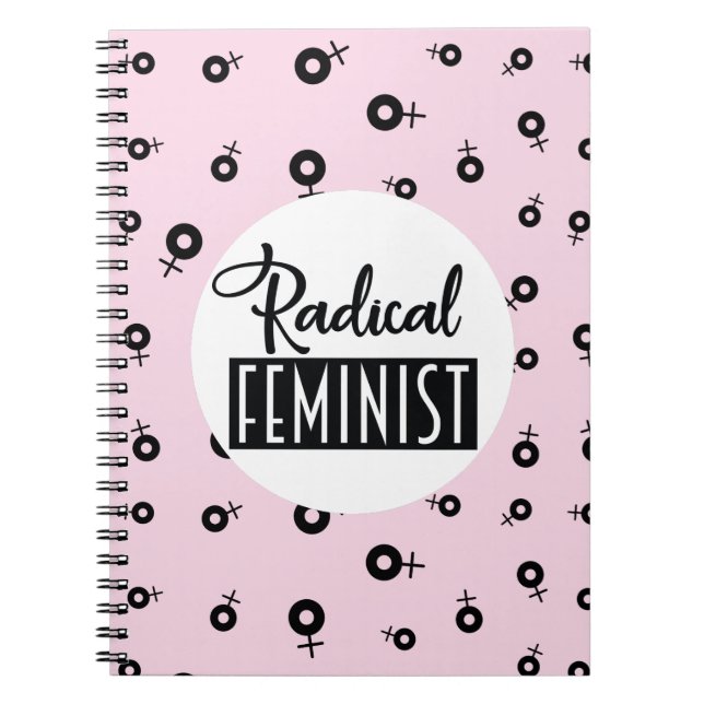 Caderno Espiral Feminista Radical (Frente)