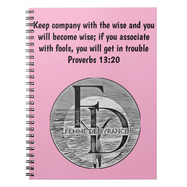 Caderno Espiral Femme Delivrance Notebook (Frente)