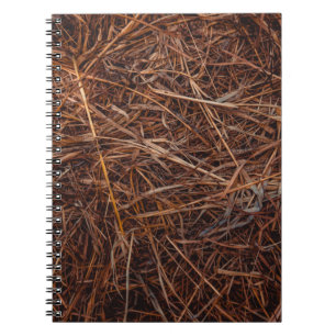 Caderno Espiral Feno castanho