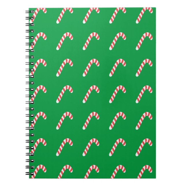 Caderno Espiral Feriado Festivo Simples, Gelado Verde (Frente)