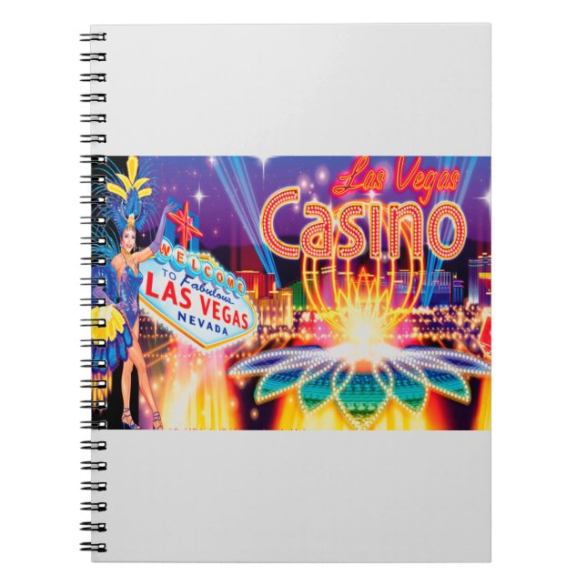 Caderno Espiral Férias Las Vegas (Frente)