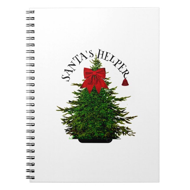 CADERNO ESPIRAL FERIDAY PAPAI NOEL HELPER (Frente)