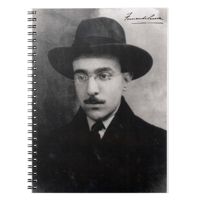 Caderno Espiral Fernando Pessoa (Frente)