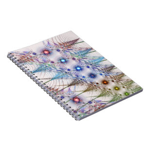 Caderno Espiral Ferns'N Flowers Abstract