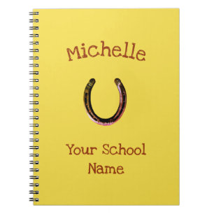 Caderno Espiral Ferradura Rústica