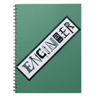 Caderno Espiral Ferramentas de engenharia do notebook Trade