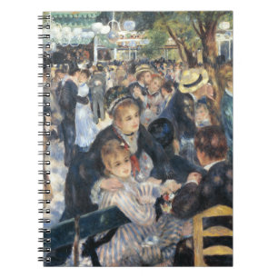Caderno Espiral Festa de Dança Renoir Moulin Galette