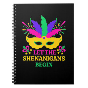 Caderno Espiral Festival Mardi Gras, Começa O Shenganins