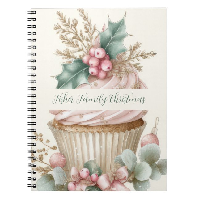 Caderno Espiral Festive Christmas Memory Notbook (Frente)