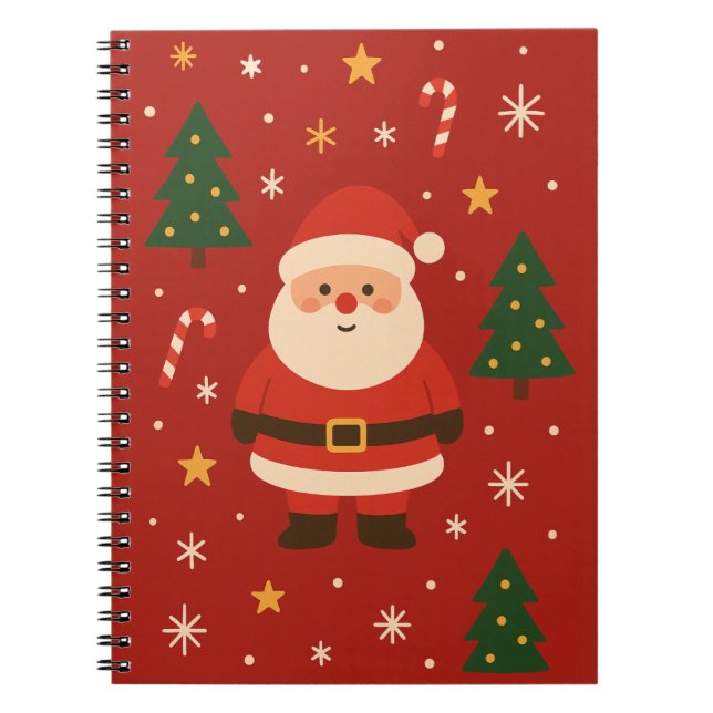 Caderno Espiral Festive Holiday Glow (Frente)