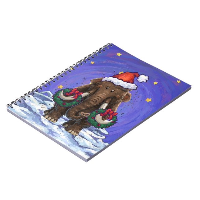 Caderno Espiral Festivo Mastodon (Left Side)