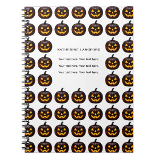Caderno Espiral Festivo Pumpkin Halloween
