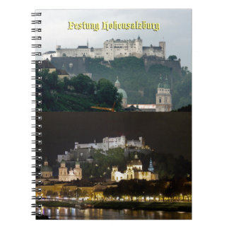 Caderno Espiral Festung Hohensalzburg, Salzburg Áustria