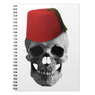 Caderno Espiral Fez do Effendi: Um Conto Egípcio de uma Caveira