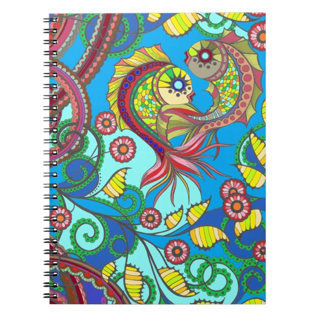 Caderno Espiral Fich Color (Frente)