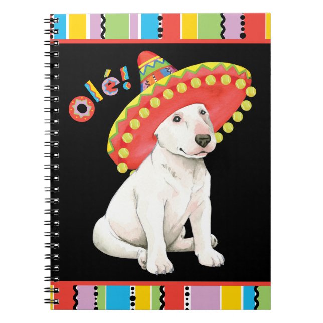 Caderno Espiral Fiesta Bull Terrier (Frente)