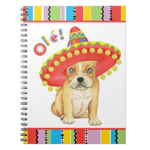 Caderno Espiral Fiesta Frenchie