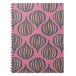 Caderno Espiral Fig Fantasy: Feriado Vintage Sem Fios