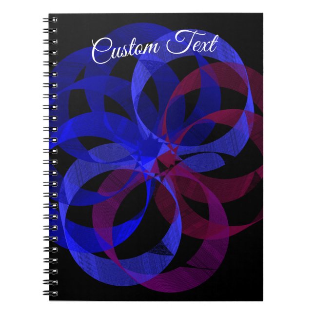 Caderno Espiral Figure 8 Geometric Notebook (Frente)
