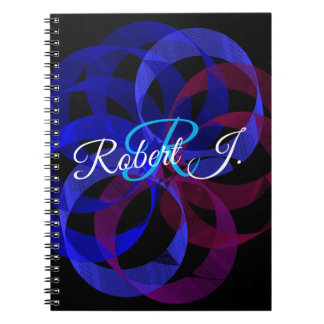 Caderno Espiral Figure 8 Geometric Notebook