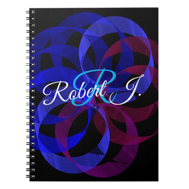 Caderno Espiral Figure 8 Geometric Notebook (Frente)