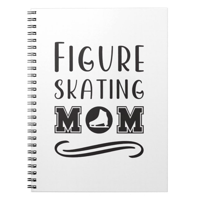 Caderno Espiral Figure Skating Mom 2 (Frente)