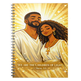 Caderno Espiral Filhos da Luz