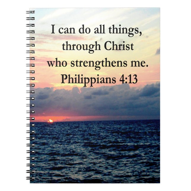 CADERNO ESPIRAL FILIPIANOS 4:13 (Frente)