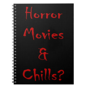 Caderno Espiral Filmes de terror & frios?