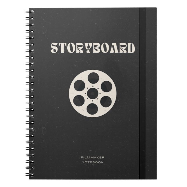 Caderno Espiral Filmmaker Movie Filmmaking Diretor (Frente)