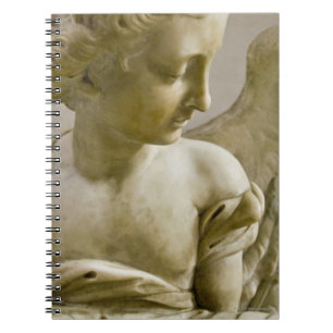 Caderno Espiral fim-acima do anjo no degli Angeli de Santa Maria