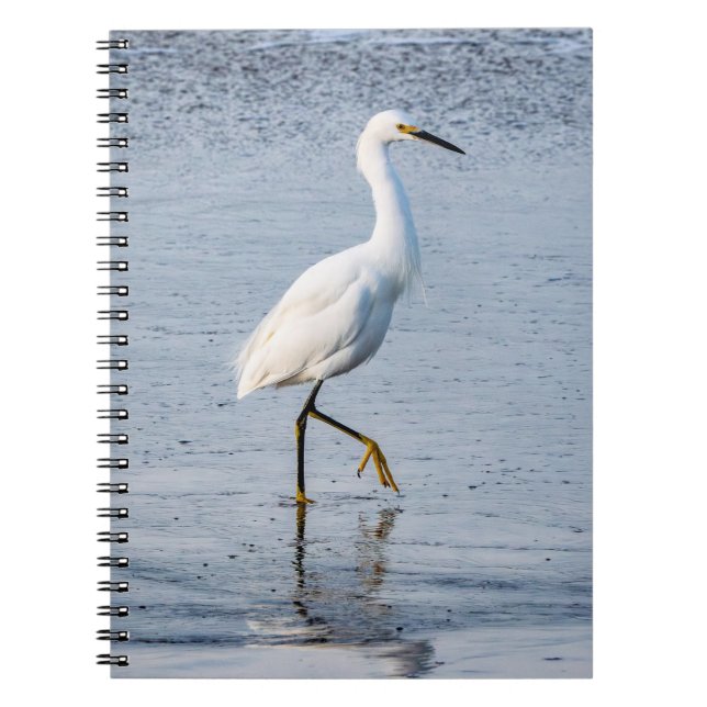 Caderno Espiral Fina Arte Foto Garça (Frente)
