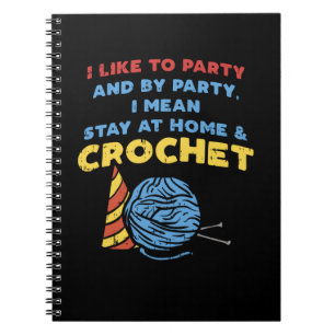Caderno Espiral Fios Crochet Crocheting