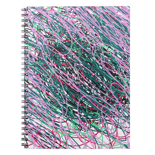 Caderno Espiral Fios espânticos (Frente)