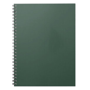 Caderno Espiral Fique Na moda com um toque no fundo verde do pino