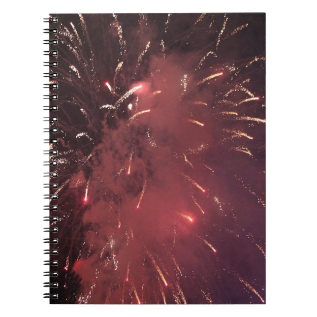 Caderno Espiral Fireworks (Frente)