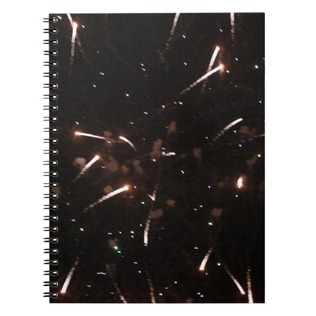 Caderno Espiral Fireworks (Frente)