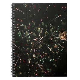 Caderno Espiral Fireworks