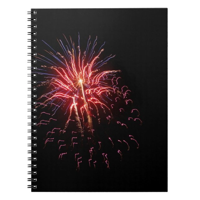 Caderno Espiral Fireworks 2 (Frente)