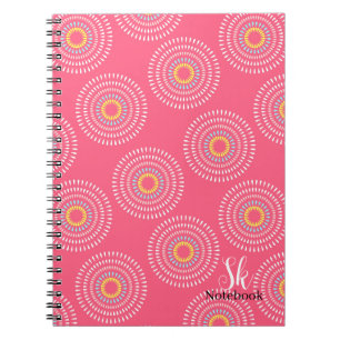 Caderno Espiral Fireworks - Cereja japonesa