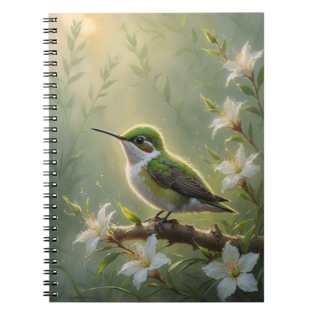 Caderno Espiral First Light Kin Hummingbird Notebook (Frente)
