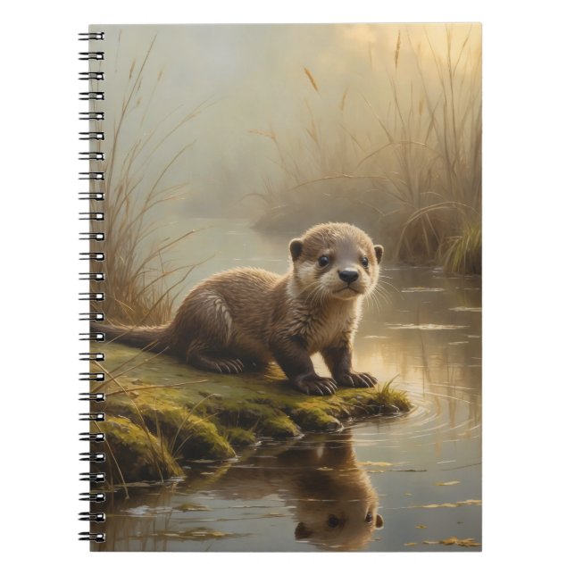 Caderno Espiral First Light Kin Otter Notebook (Frente)