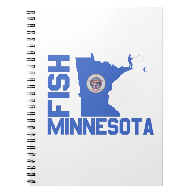 Caderno Espiral Fish Minnesota (Frente)