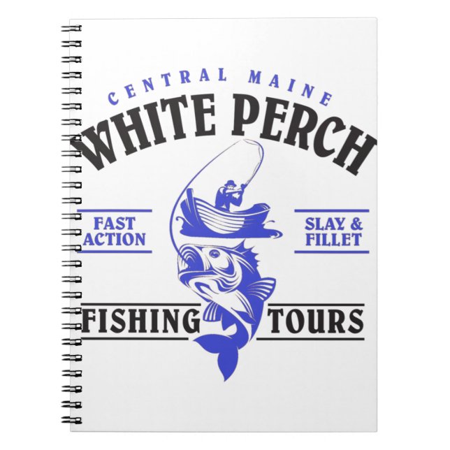 Caderno Espiral Fishing Tours (Frente)