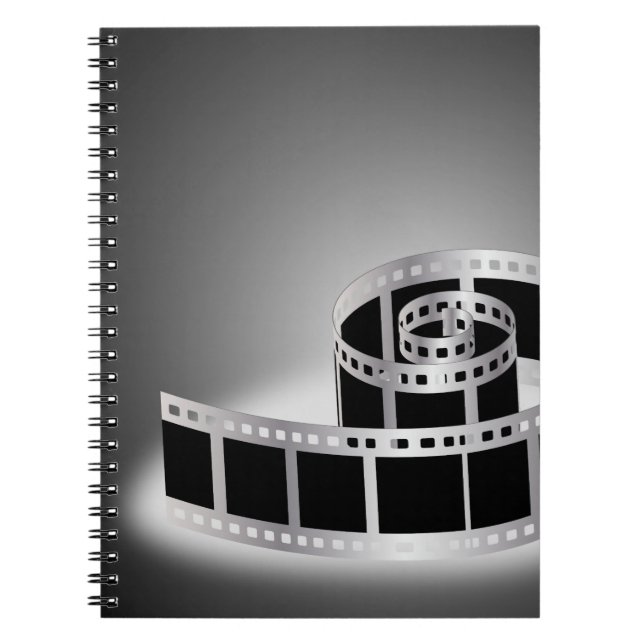 Caderno Espiral Fita de cinema (Frente)