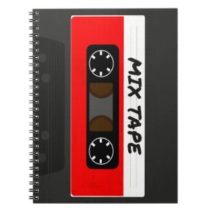 Caderno Espiral Fita Red Mix - Dif 80 E 90 Inspirados Retroativame