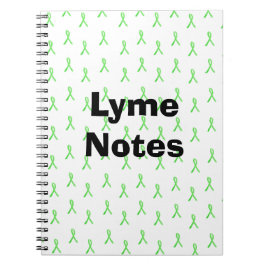 Caderno Espiral Fitas de Conscientização da Doença de Lyme Lyme No