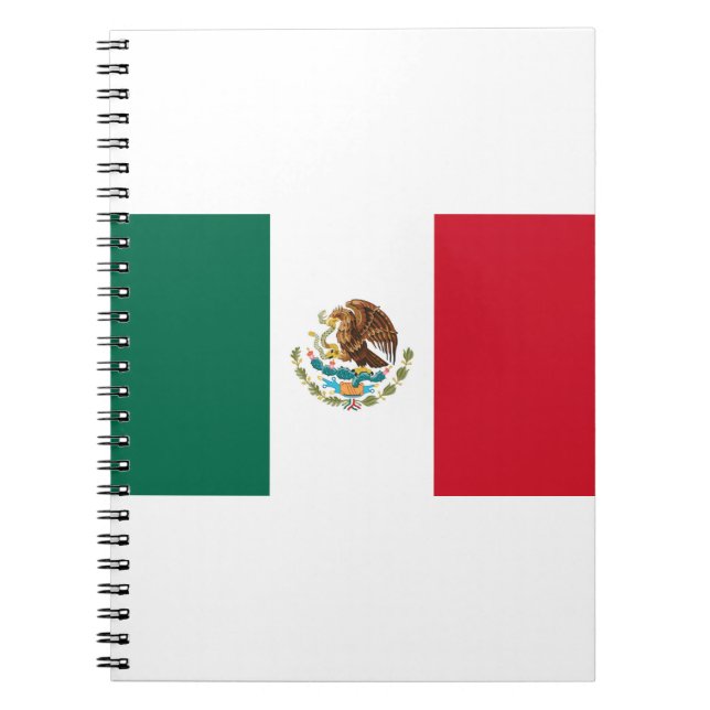 Caderno Espiral Flag of Mexico (Frente)