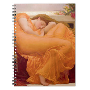 Caderno Espiral Flaming June Vintage