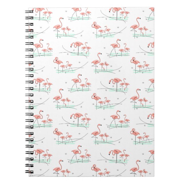 Caderno Espiral Flamingo Ocean Multi-notebook (Frente)